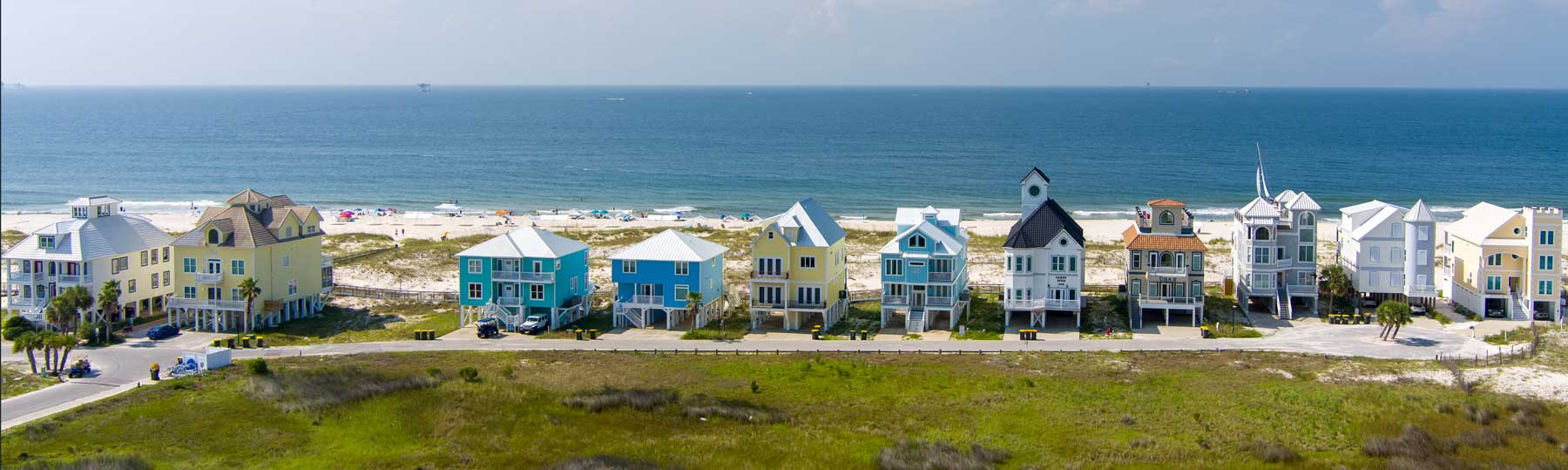 Coastal Scene with Outdoor Lifts